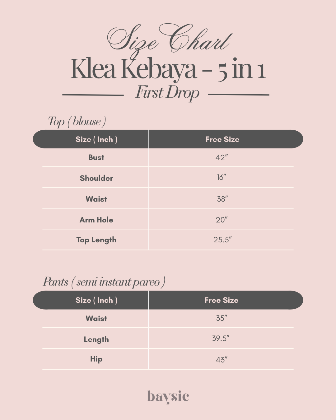 Klea Kebaya - 5 in 1 style