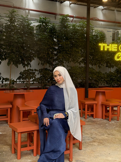 Skye Cape - Navy Blue