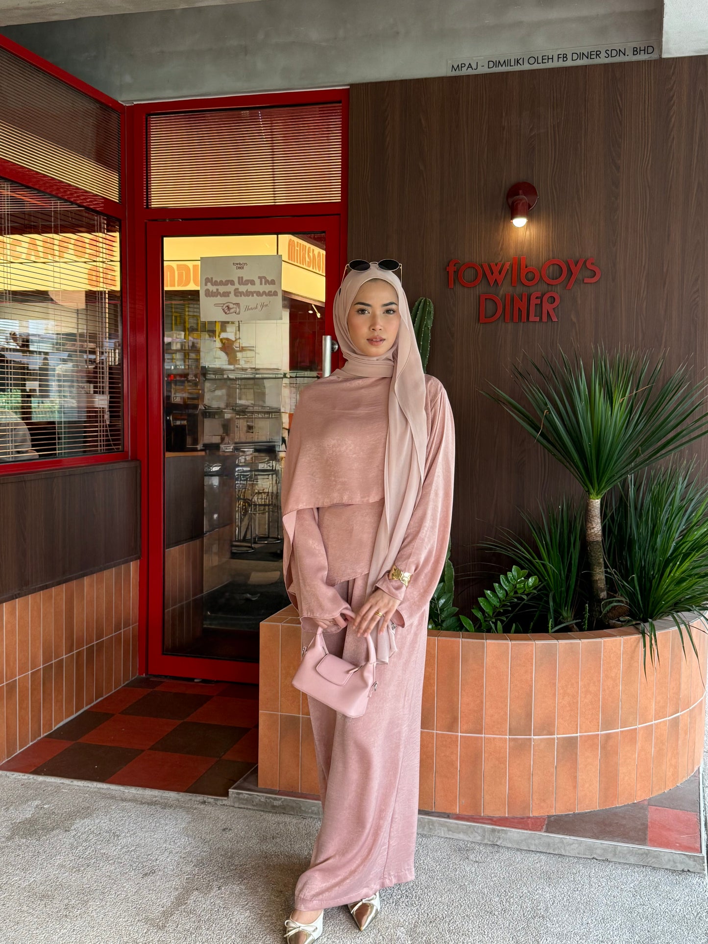 Skye Cape - Soft Blush Pink