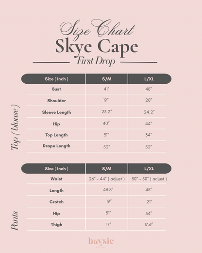 Skye Cape Linen Luxe - Rose Pink