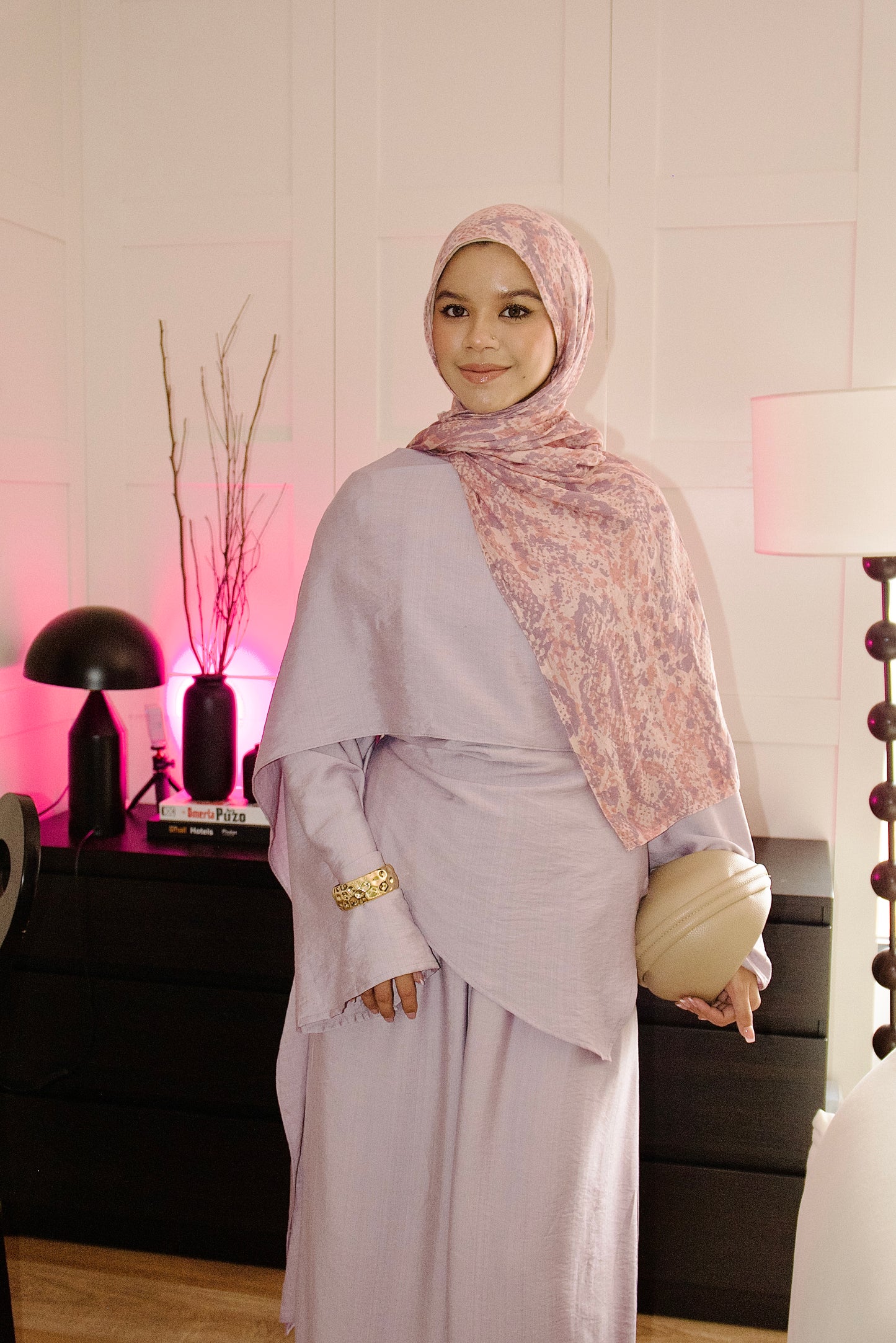 Skye Cape Linen Luxe - Lavender