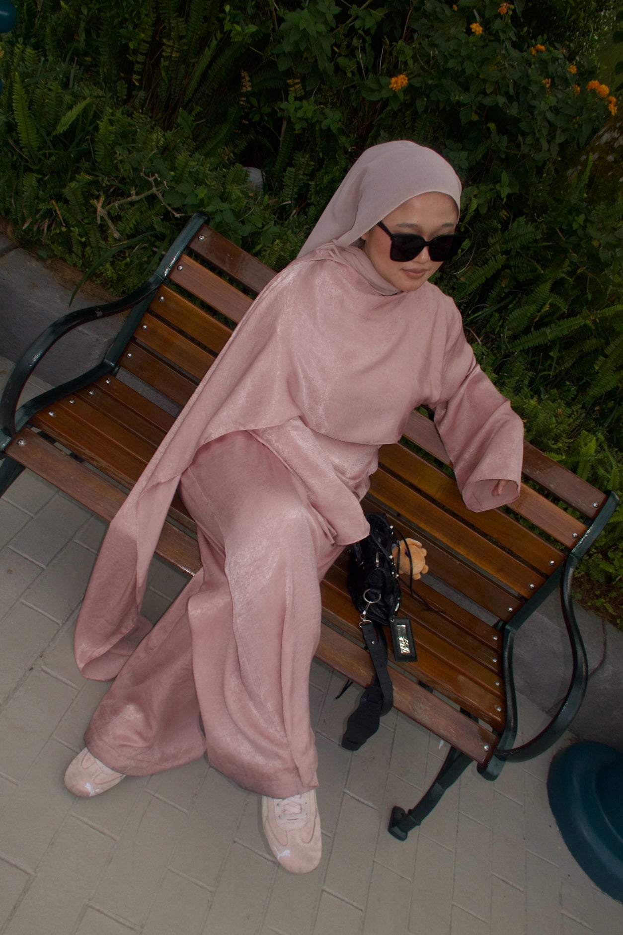 Skye Cape - Soft Blush Pink