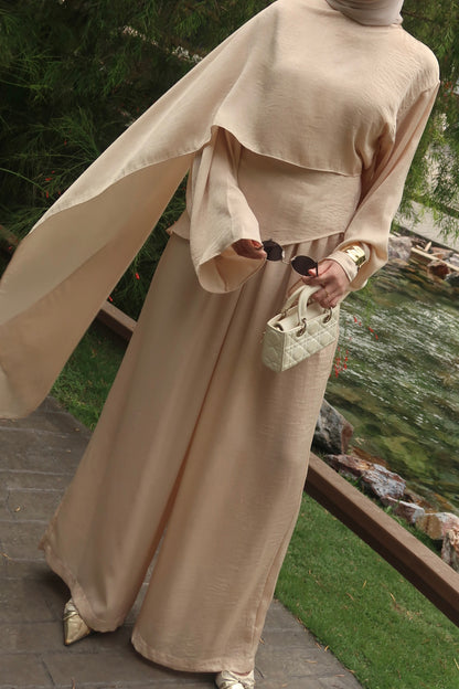 Skye Cape - Yellow Butter