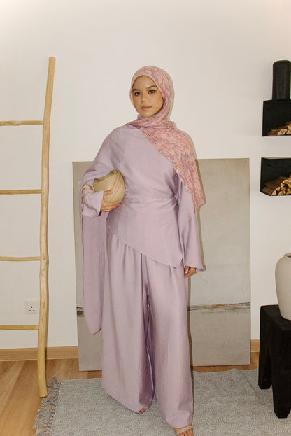 Skye Cape Linen Luxe - Lavender